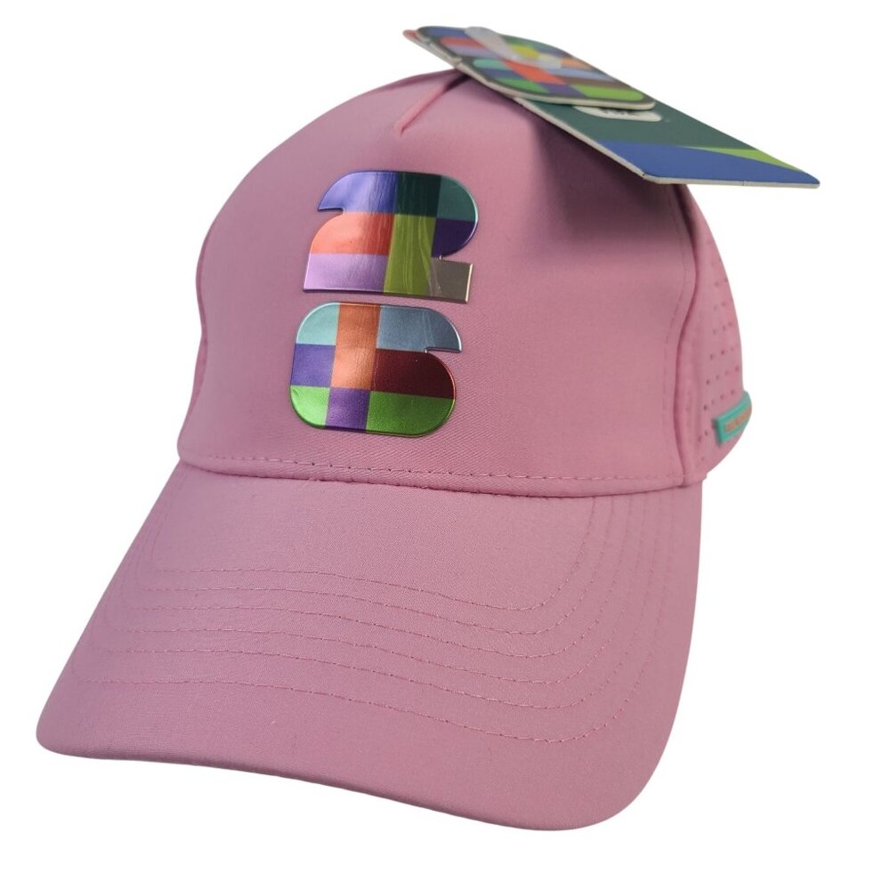 NWT FIFA World Cup 26 Pink Water-Resistant Cap With Adjustable Back